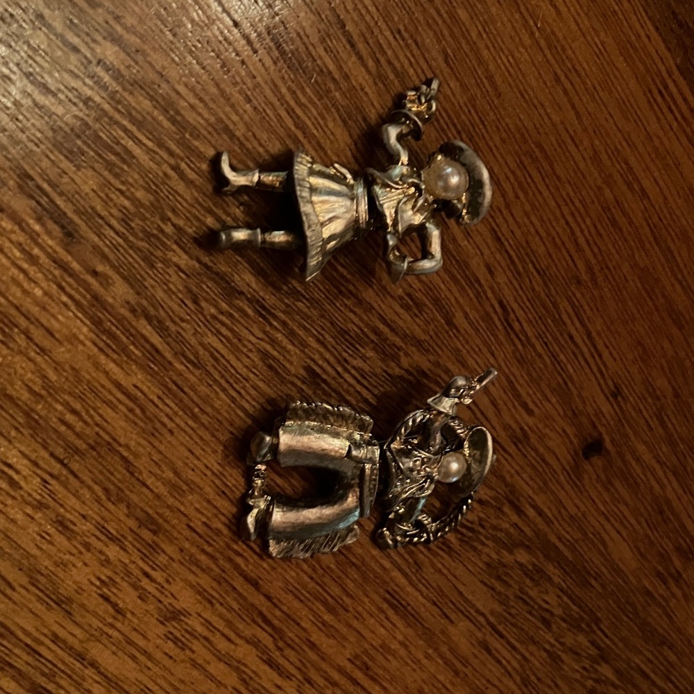 Vintage Silver Tone pins